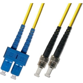 1M - Singlemode Duplex Fiber Optic Cable (9/125) - SC to ST