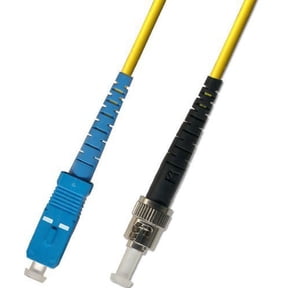 1M - Singlemode Simplex Fiber Optic Cable (9/125) - SC to ST