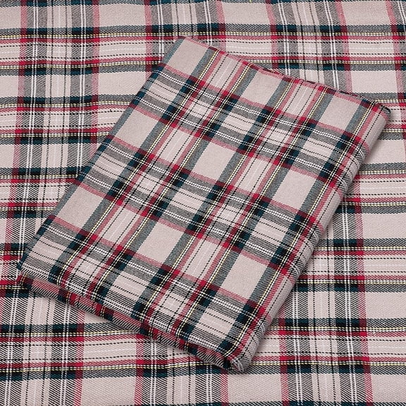1M Tartan Pattern Cotton Fabric for Clothing Accessories Dark Slate Gray 1450x0.5mm for DIY