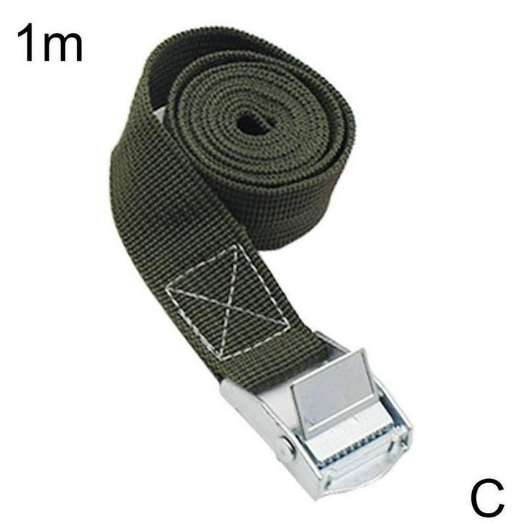 1M Tension Rope Strong Ratchet Belt for Car Cargo lashing Straps For Travel  Luggage Bag With K6T4 
