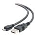 C2G 1m USB Charging Cable - USB A to Micro-B - USB Phone Cable M/M 3ft