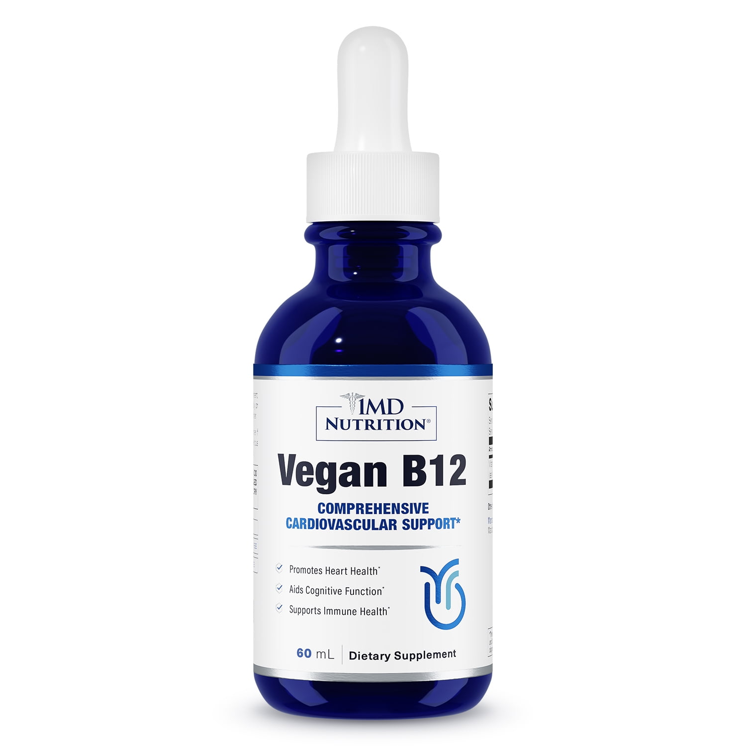1MD Nutrition Vegan Vitamin B12 Sublingual Liquid Drops 5000mcg