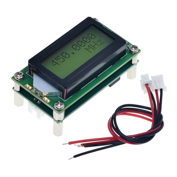 1MHz-1.2GHz Frequency Counter Tester PLJ-0802-E Digital LCD Screen Display Meter for Ham Radio DC 9-12V