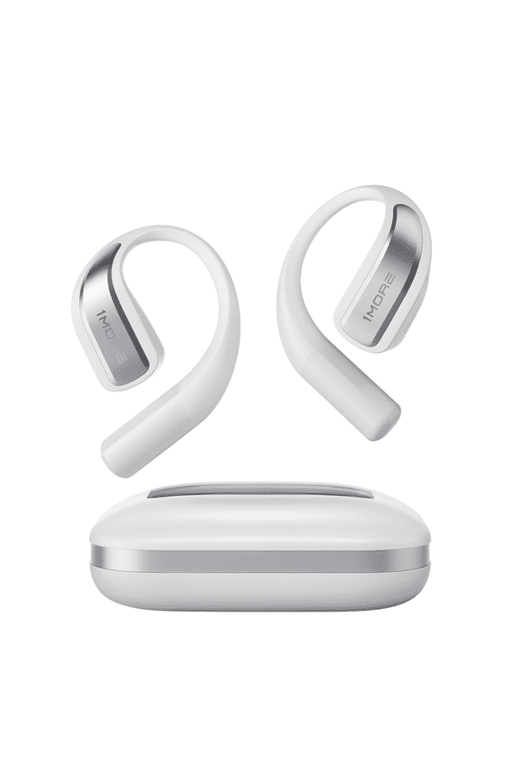 S70 Open Ear Wireless Earbuds with Charging Case, 40H Playtime, IPX5 Waterproof, White