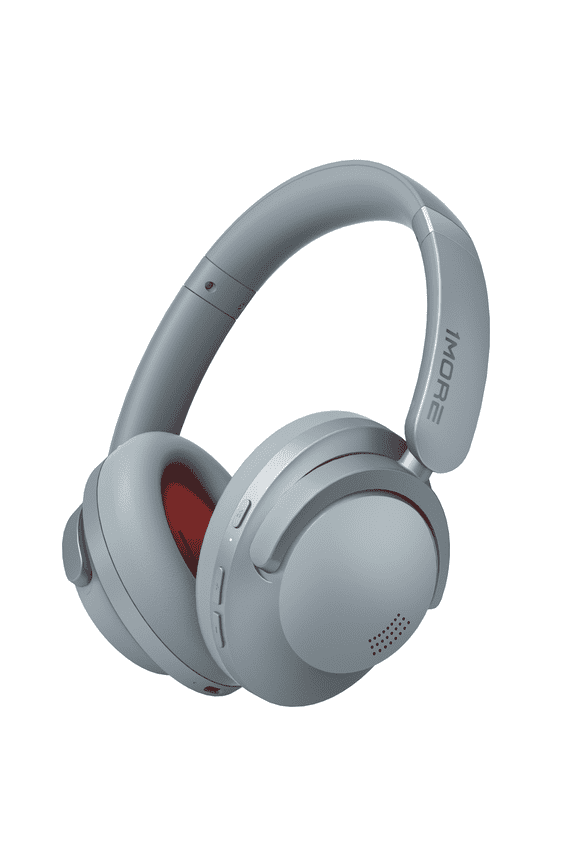 Sonoflow Pro HQ51 Bluetooth over-Ear Headphones with Built-in Mic, Silver