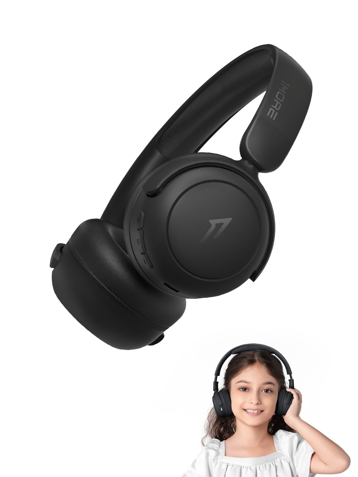 1MORE Wireless Bluetooth Headphones On-Ear - HQ20 SonoFlow Mini Kids ...