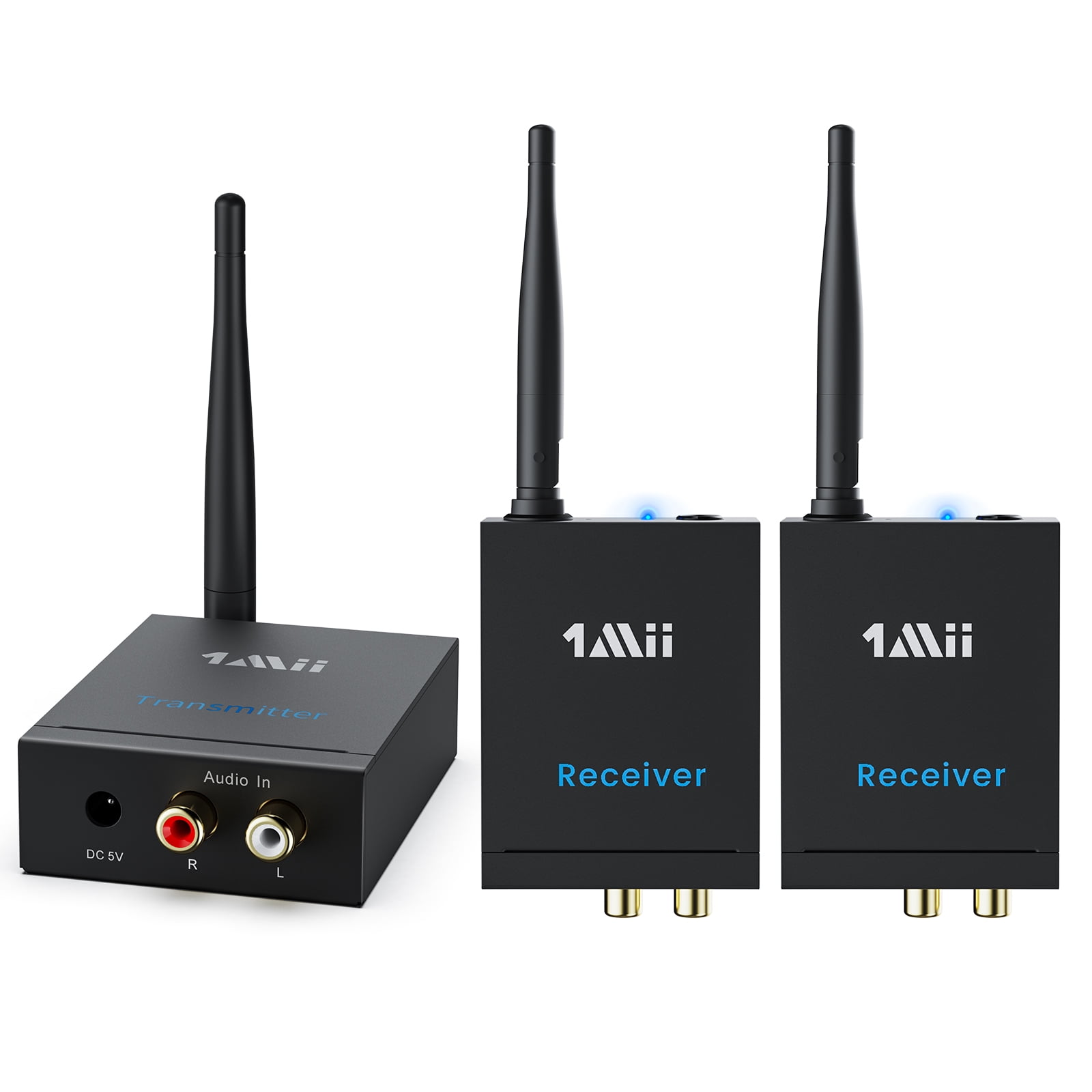 Receiver Computer 1Mii 3-in-1 2.4GHz Wireless Transmitter and Receiver, 20ms Ultra Low ...