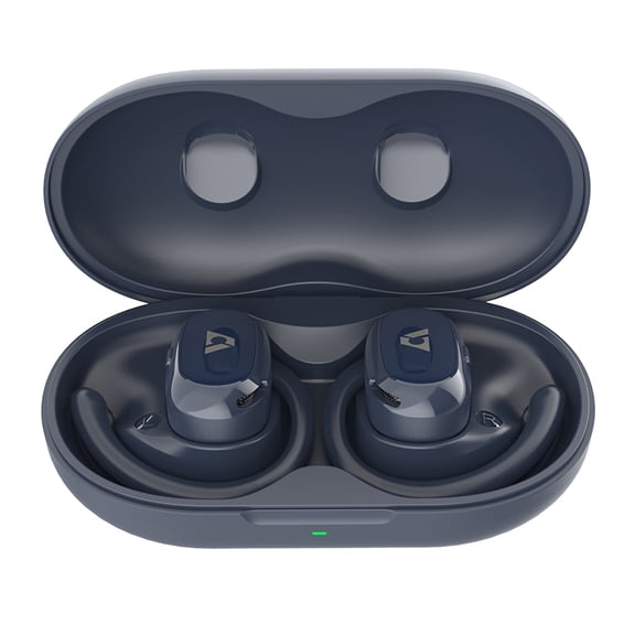 1Mii E35 Sports Bluetooth Headphones, Secure Ear Hook Design for Running & Workout, Open Ear Non-In-Ear Earbuds