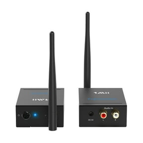 1Mii RT5066 Wireless Audio Transmitter Receiver for Music, 24GHz, 2 Channel Stereo Receiver