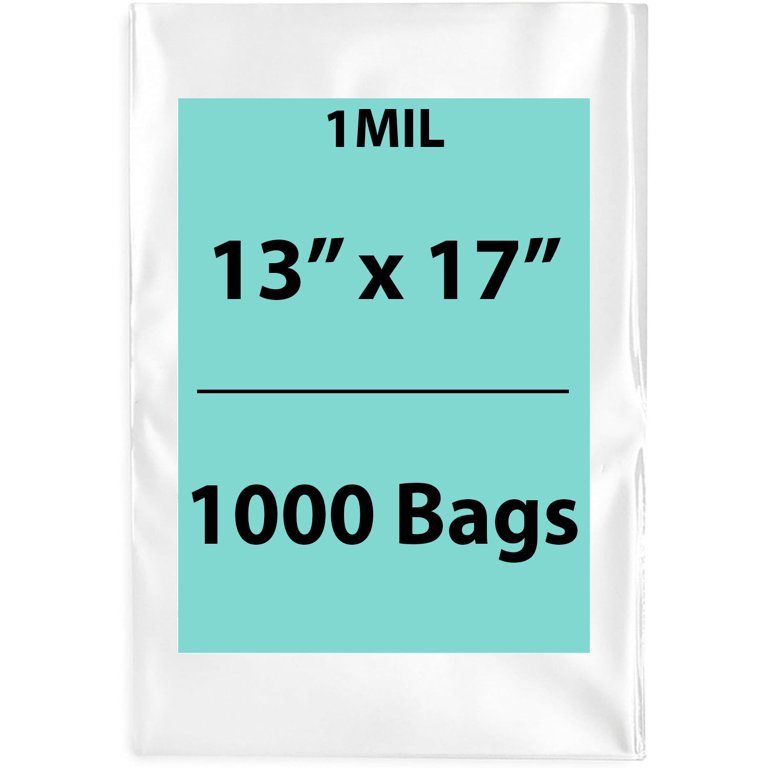 https://i5.walmartimages.com/seo/1Mil-Clear-Flat-Open-Top-Poly-Bags-LDPE-Packaging-13-X17-1000-Bags_74d8ba6f-1d3b-4b45-aa2d-23c53d946cb6.068a987424c12b96e491256269ceb711.jpeg?odnHeight=768&odnWidth=768&odnBg=FFFFFF