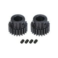 thumbnail image 1 of 1Mod 21T Pinion Gear 10mm Bore Hardened Steel Motor Rack Spur Gear with Step for RC Car Truck Gear Drive, 2 Set, 1 of 6