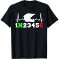 thumbnail image 1 of 1N23456 1 Down 6 Up Motorcycle Shift Pattern T-Shirt, 1 of 4