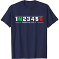 thumbnail image 1 of 1N23456 Motorcycle Shift Biker Motorcyclist Softstyle Unisex T-Shirt,Navy Color,Size L, 1 of 5