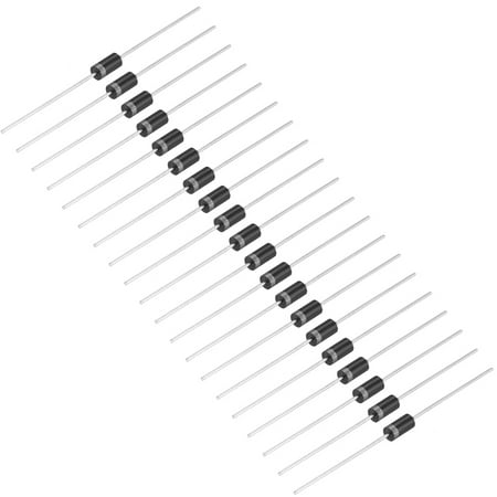1N4007 Rectifier Diode 1A 1kV Electronic Silicon Diode 20 Pack