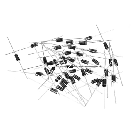 1N4007 Rectifier Diode 1A 1kV Electronic Silicon Diode 40 Pack