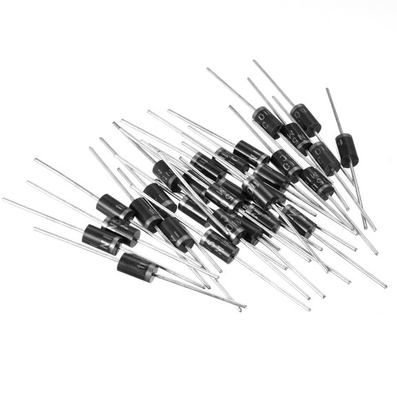 Unique Bargains 1N5404 Diode 3A 400V Electronic Silicon Diode 30 Pack 0.35" x 0.2" Body Dimension