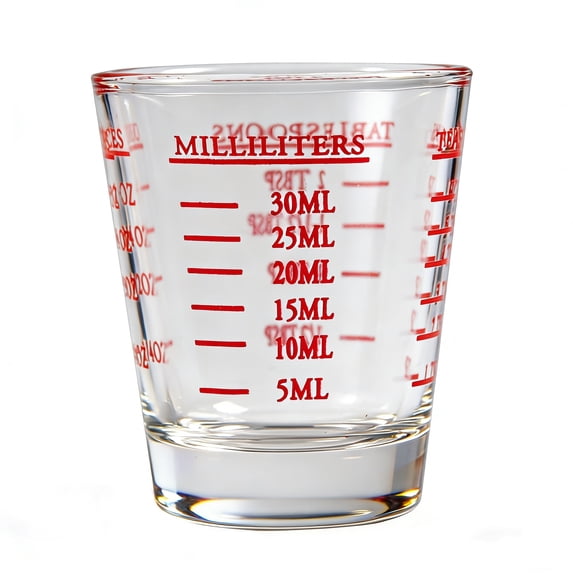 1oz Glass Measuring Shot Cup