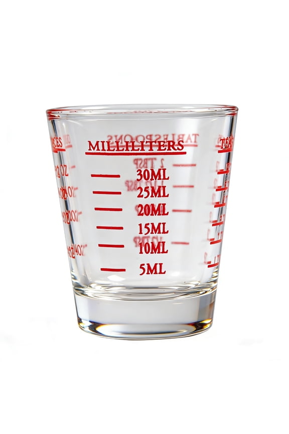 1oz Glass Measuring Shot Cup