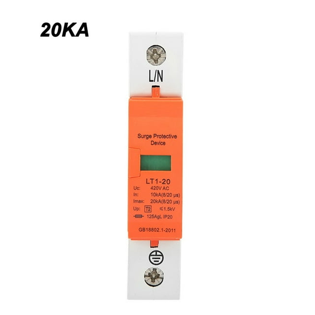 1P 20Ka/40Ka for Spd Power Surge Protective Device Arrester Ac420V Low