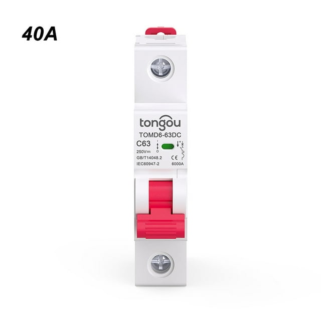 1P Dc Solar Circuit Breaker For Short Circuit And Overcurrent ...