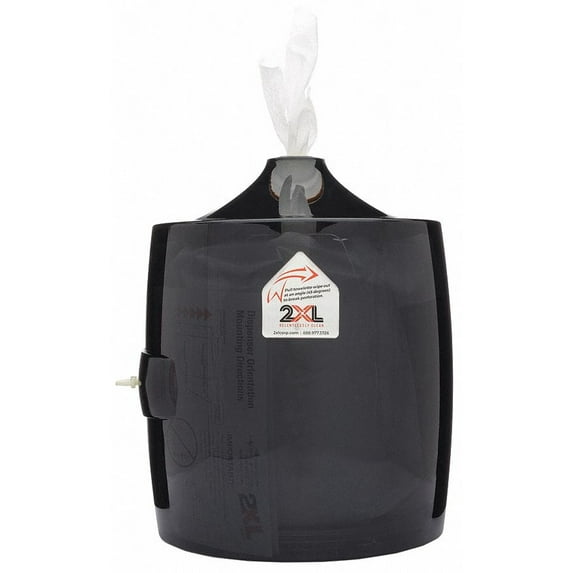 1PACK 2xl Wet Wipe Dispenser,Manual,Gray 2XL - 80 2XL - 80 ZO-G3012195