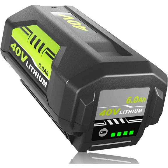1PACK 6.0Ah 40 Volt Lithium Replacement for OP4026 Battery 40V Battery OP4050A OP4015 OP40201 OP40261 OP4030 OP40401 OP4050  OP40601 Cordless Power Tools