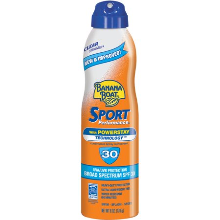 1PACK Banana Boat 6 Oz. Sport Performance SPF 30 Sunscreen Spray