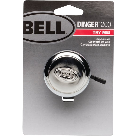 1PACK Bell Sports Chrome-Plated Bicycle Bell