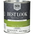 thumbnail image 1 of 1PACK Best Look Latex Premium Paint & Primer In One Semi-Gloss Interior Wall Paint, Ultra White, 1 Qt., 1 of 1