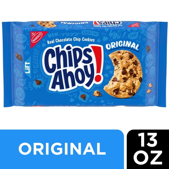 1PACK CHIPS AHOY! Original Chocolate Chip Cookies,