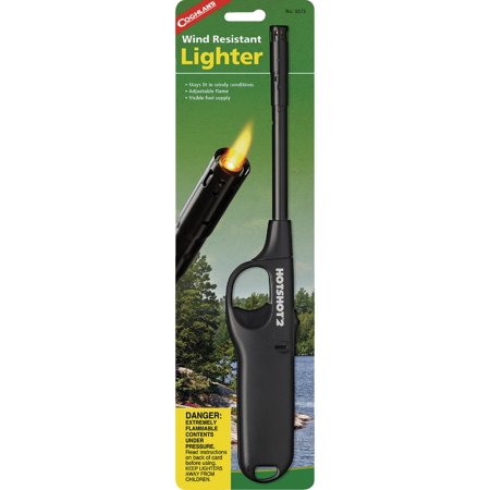 1PACK Coghlans Nonrefillable Straight Stem Wind Resistant Lighter
