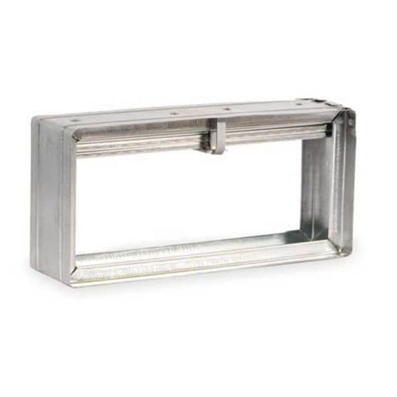 1PACK Dayton 2TGC2 Rectangular Fire Damper, 7-3/4x15-3/4 In.