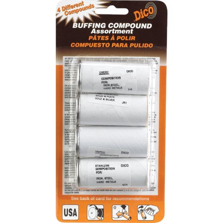 1PACK Dico Assortment 4 - 2 Oz. Buffing Compound