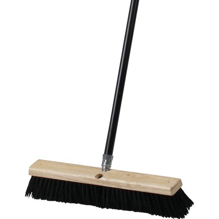 1PACK Do it Best 18 In. W. x 60 In. L. Metal Handle All-Purpose Push Broom