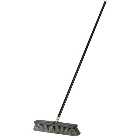 1PACK Do it Best 18 In. W. x 60 In. L. Metal Handle Heavy-Duty Synthetic Sweep Push Broom