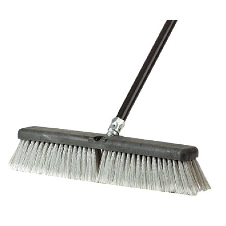 1PACK Do it Best 18 In. W. x 60 In. Metal Handle Fine Sweep Push Broom