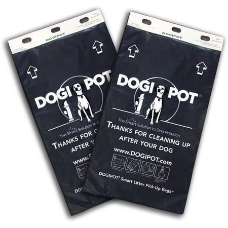 1PACK Dogipot 1402HP-CASE Pet Waste Bags, 8 oz., 0.70 mil, PK20