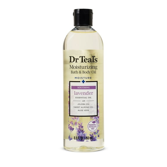 1PACK Dr Teal's Soothe & Sleep with Lavender Body and Bath Oil, 8.8 fl oz