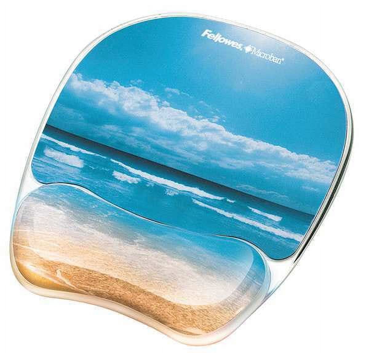 1PACK Fellowes 9179301 Mousepad w/Wrist Support, Sandy Beach - image 1 of 1