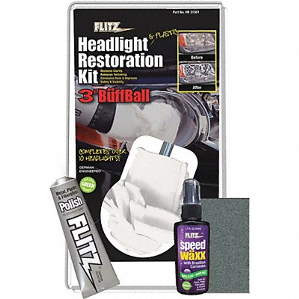 ✪ Headlight Restoration Polishing Kits Headlamp Clean Brightener