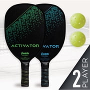 1PACK Franklin Activator Wooden Pickleball Paddle & Ball Set (4-Piece)