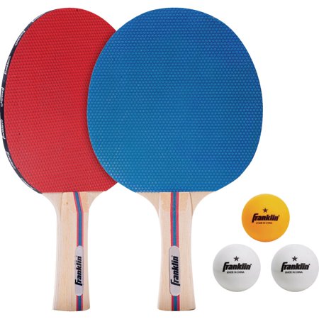 1PACK Franklin Table Tennis Paddle & Ball Set (5-Piece)