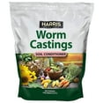 thumbnail image 1 of Harris Worm Castings Organic Fertilizer - Soil Superfood for Houseplants, Flowers, and Vegetables, 4qt, 5lb Bag, 1 of 5