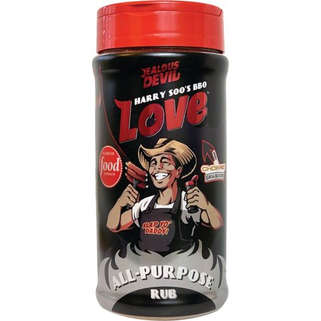 1PACK Jealous Devil Love 12 Oz. All Purpose BBQ Rub