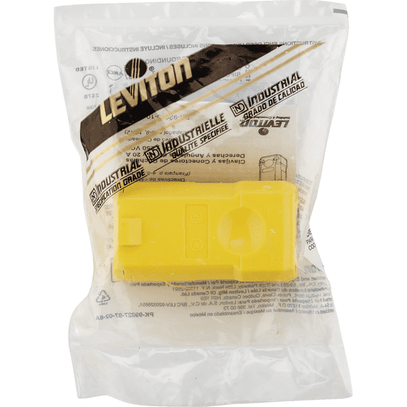 Leviton 125V Cord & Plug UL Listed for US Residential Electrical Code Compliance, Drop-in NEC-Standard Wiring