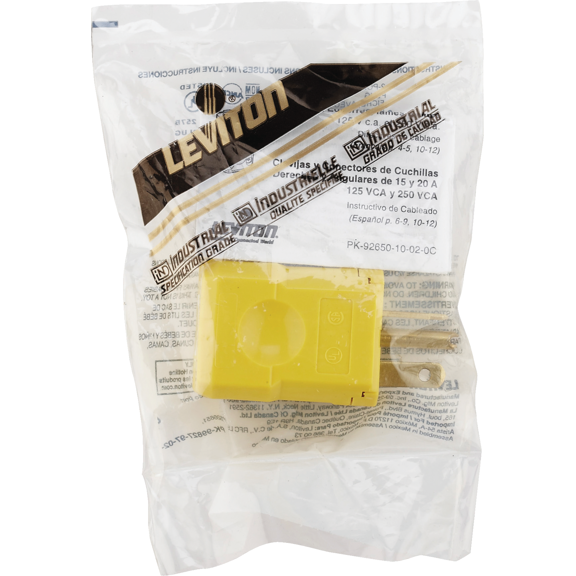 Leviton 250V Cord & Plug UL Listed for US Residential Electrical Code Compliance, Drop-in NEC-Standard Wiring