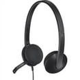 thumbnail image 1 of 1PACK Logitech H340 Corded Headset, USB, Black, 1 of 3