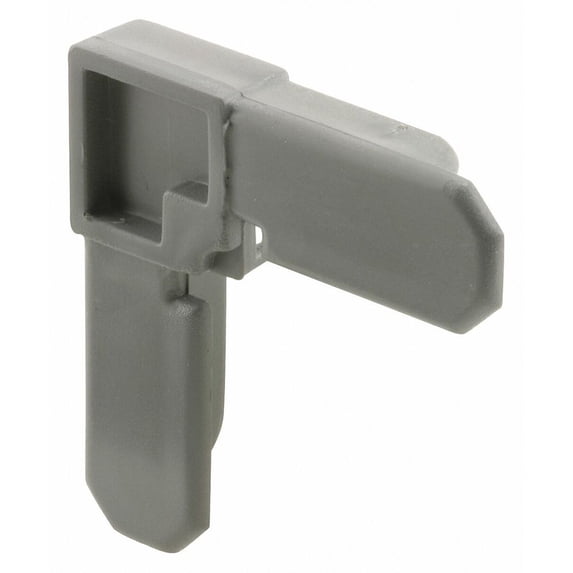 1PACK Make-To-Fit Frame Corners,Gray,Plastic,PK4 PL 7721 PL 7721 ZO-G3344822