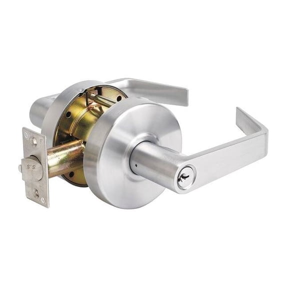 Master Lock Lever Lockset,Mechanical,SLC Angled SLCHCR26D