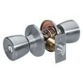thumbnail image 1 of Master Lock Knob Lockset,Tulip Style,Satin Nickel TU0115KA4S, 1 of 1